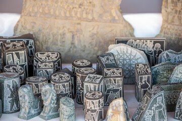 Artworks made in Hattusa, the old capital of the Hittite Hittite Civilization - Corum, Turkey