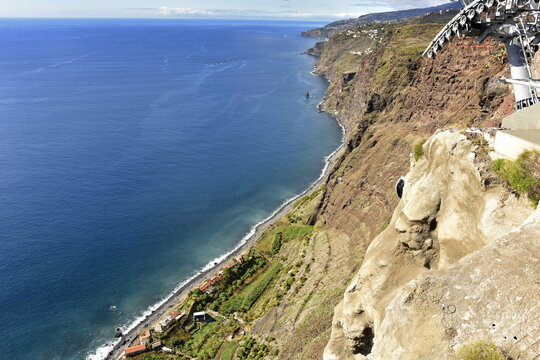 Madeira island in the Atlantic Ocean, Portugal, Faja dos Padres , 