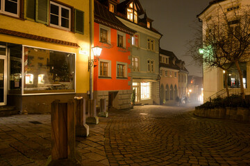 Nachtstimmung in Engen / Landkreis Konstanz
