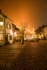 Nachtstimmung in Engen / Landkreis Konstanz