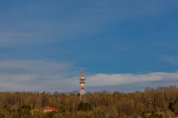 Obraz premium Fernmeldeturm Bayreuth