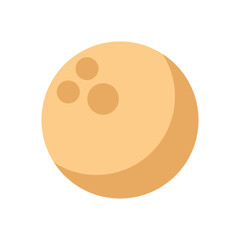 Fototapeta premium moon icon isolated vector design