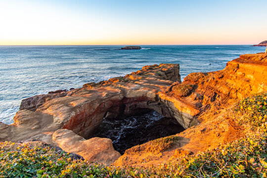 Devil's Punch Bowl At Sunset