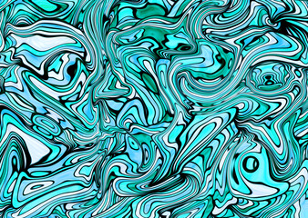 oil painted geometric pattern