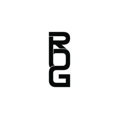 rog letter original monogram logo design