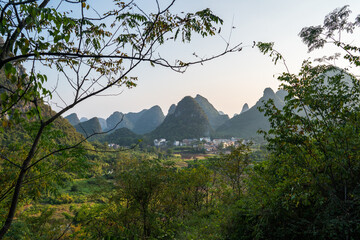 Obraz premium Karst Mountains in Guilin South China
