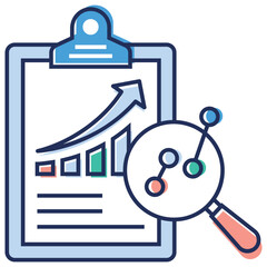 Obraz premium Report Analysis 