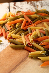 Pasta Penne Rigate Tri Color