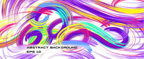 Abstract background with brush strokes. Use it for print or web poster design.