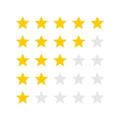 Star Rating Icon : Digital Theme, Technology Theme, Business Theme, Infographics and Other Graphic Related Assets.