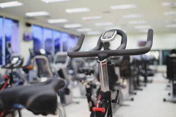 bicycles in a row