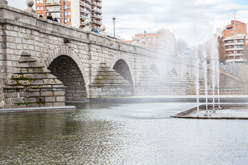 The fontains of Madrid Spain