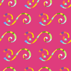 Obraz premium Abstract poster design. Liquid colorful shapes on light background. Vector illustration.