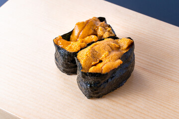 寿司　うに © K+K