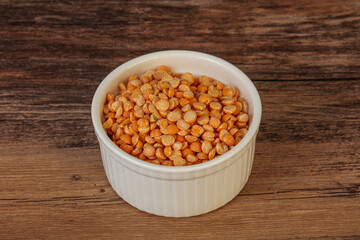 Dry peas for cooking