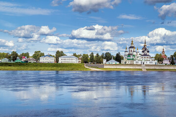 View of Historical centre of the Veliky Ustyug, Russia