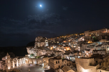 Fototapeta premium Matera Basilicata streets panorama