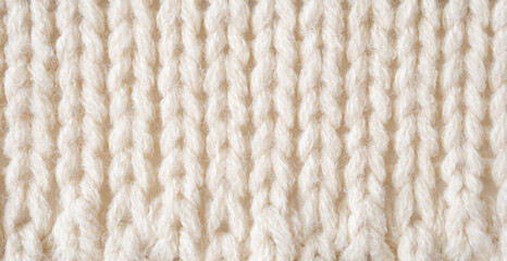 Naklejka na ściany i meble knitted wool fabric texture background
