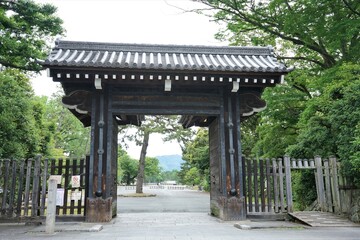 Hamaguri Gomon Gate at Kyoto Imperial Palace , Kyoto Gosho, in Kyoto, Japan - 日本 京都御所 蛤御門