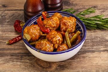 Meat ball in tomato sauce