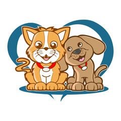 Pet and cat love dog t-shirt, Dog Shirts, T-Shirts and Tank Tops for Dogs and Puppies