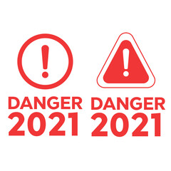 Alarm icon. Danger sign design. Caution error icon