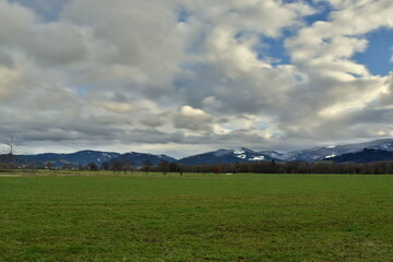 Das Dreisamtal bei Freiburg im Winter