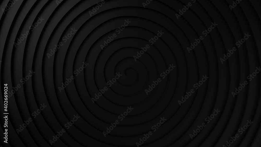Aufkleber abstract black background. template illustration. 3d rendering