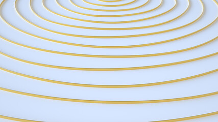 abstract golden line on white  background Illustration