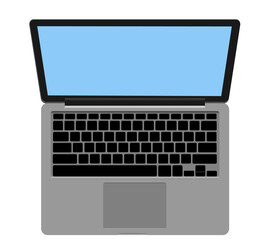 black laptop, no background, no background, isolated material, vector illustration, graphic, real,