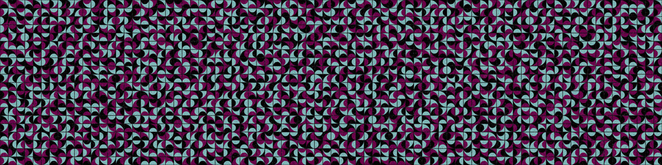 Abstract Geometric Pattern generative computational art illustration