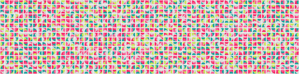 Abstract Geometric Pattern generative computational art illustration