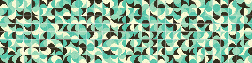 Abstract Geometric Pattern generative computational art illustration