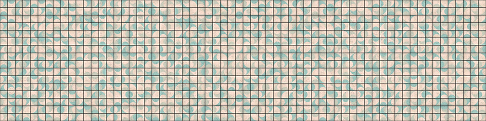 Fototapeta premium Abstract Geometric Pattern generative computational art illustration