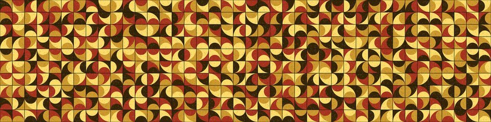 Abstract Geometric Pattern generative computational art illustration