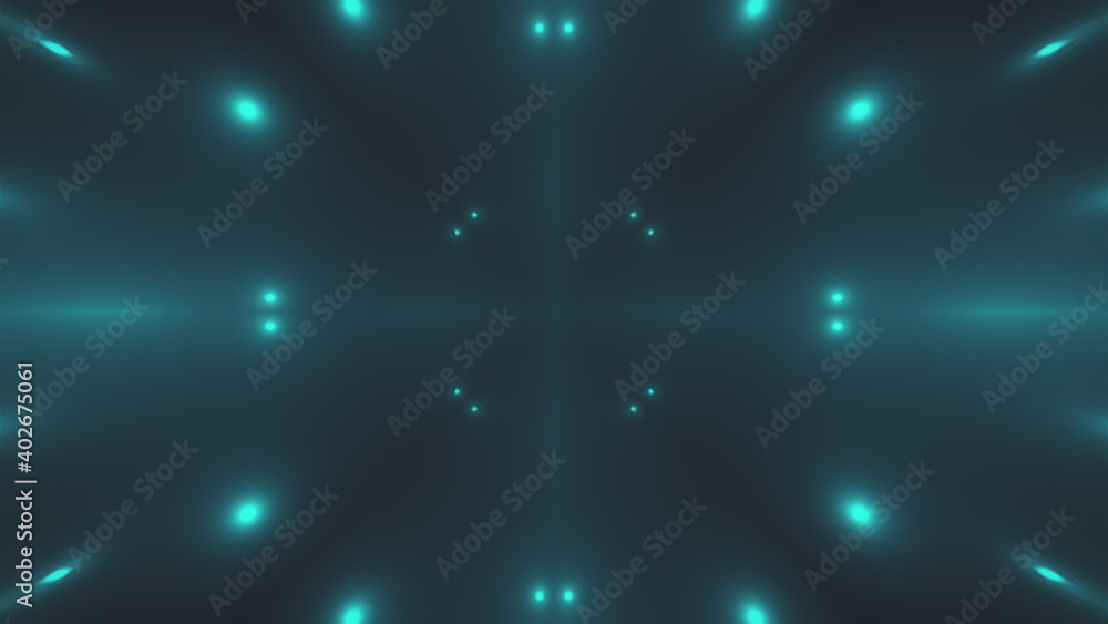 Poster abstract fractal light background. digital 3d rendering backdrop.