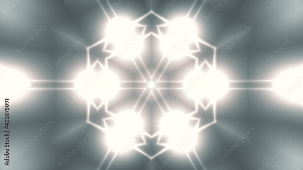 Poster abstract fractal light background. digital 3d rendering backdrop.