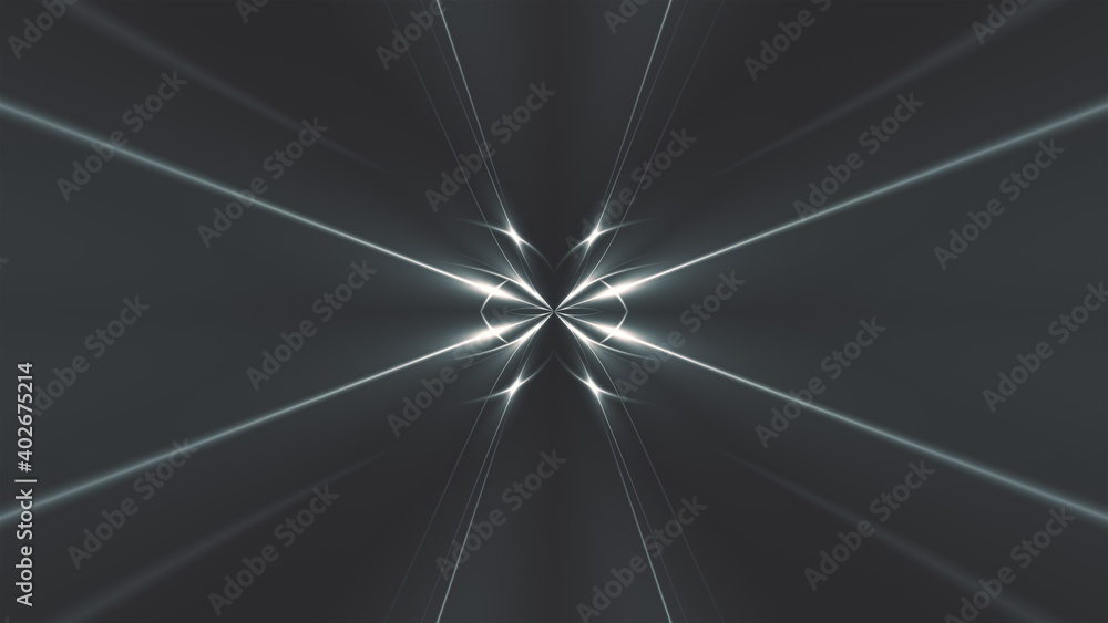 Poster abstract fractal light background. digital 3d rendering backdrop.