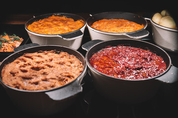 spices in a market