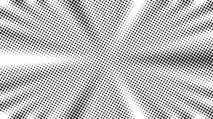 Half tone of many dots, computer generated abstract background, 3D rendering simple backdrop with optical illusion effect