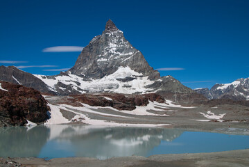 Fototapeta na wymiar Das Matterhorn