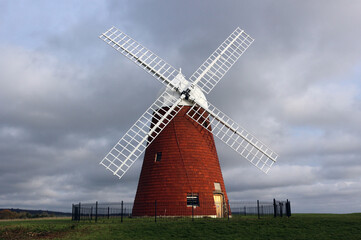 Fototapeta na wymiar Halnaker Windmill in West Sussex, England