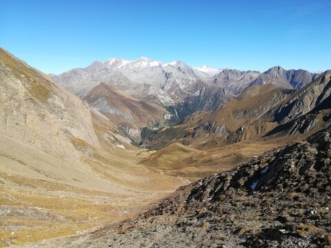 Blick vom Stubeck zur Ankogelgruppe, Maltatal, K&auml;rnten