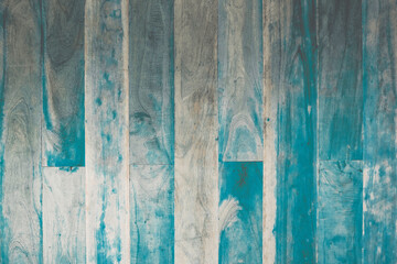 vintage of rustic blue wooden for background texture	