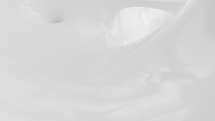 Obraz premium Abstract white paint explosion. Splash burst liquid. High Key Lighting.