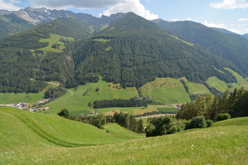 Obraz premium valle di anterselva dolomiti italiane