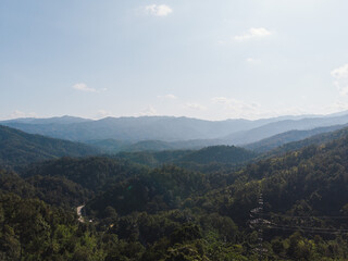 Fototapeta na wymiar View of the mountains - Thailand