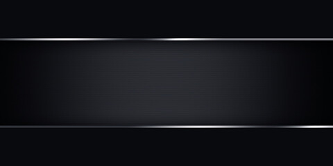 Obraz premium Abstract business Luxury black background with line