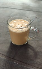 cup of cappuccino