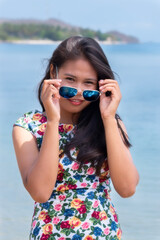 Young attractive girl